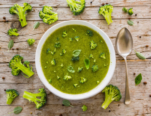 Zuppa cremosa ai broccoli